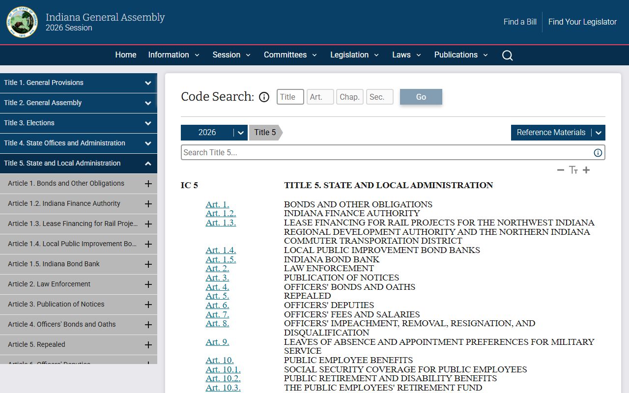 Franklin County court records Indiana Code Title 5 public records law