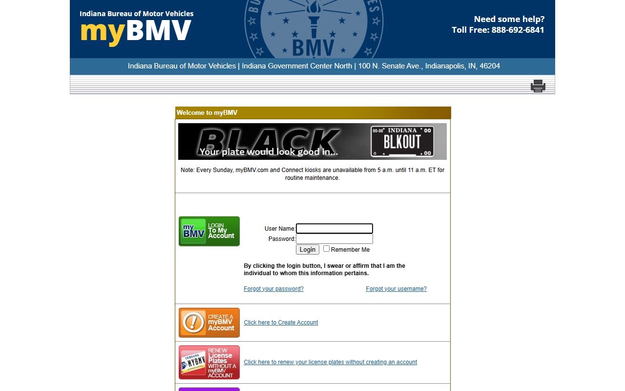 Franklin County traffic court records and Indiana myBMV portal