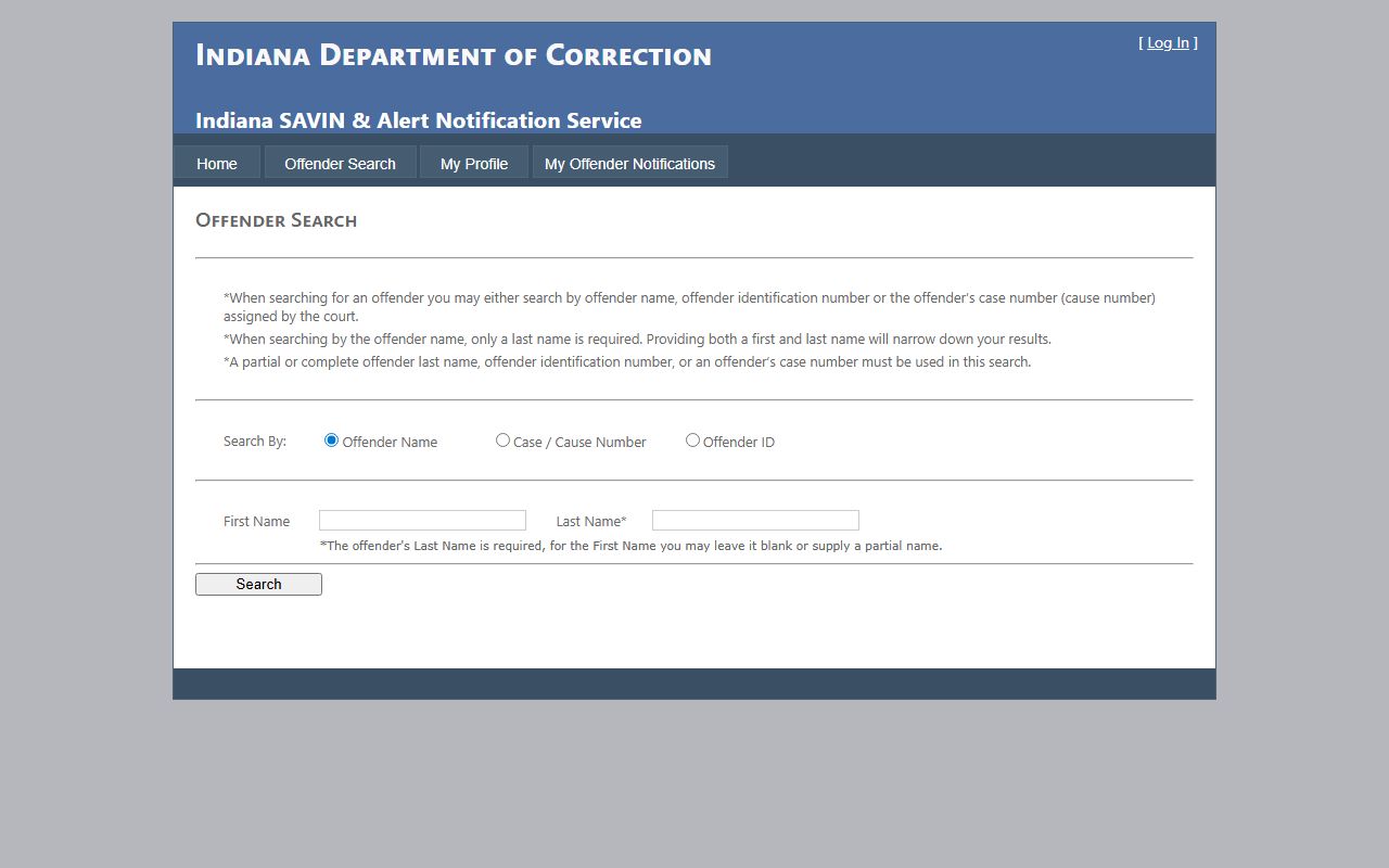 Franklin County warrant records and Indiana SAVIN offender search